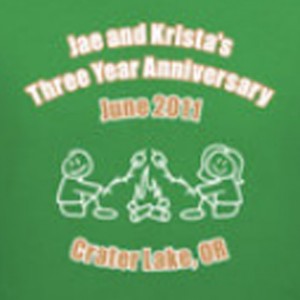 Three Year Anniversary - front