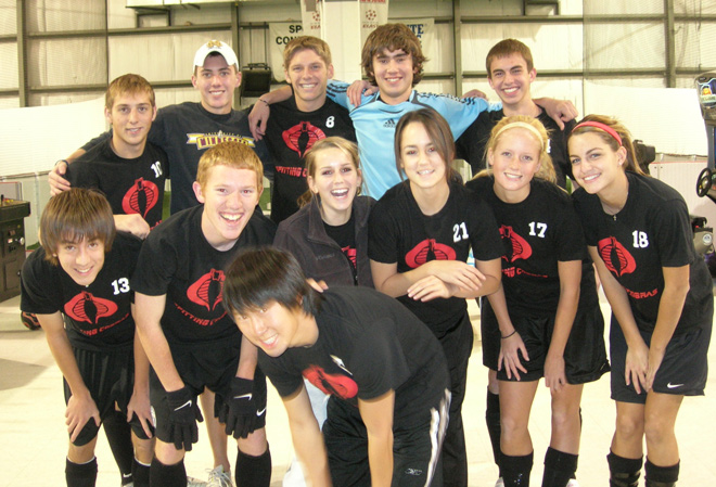 Indoor Soccer Team Jerseys Photo