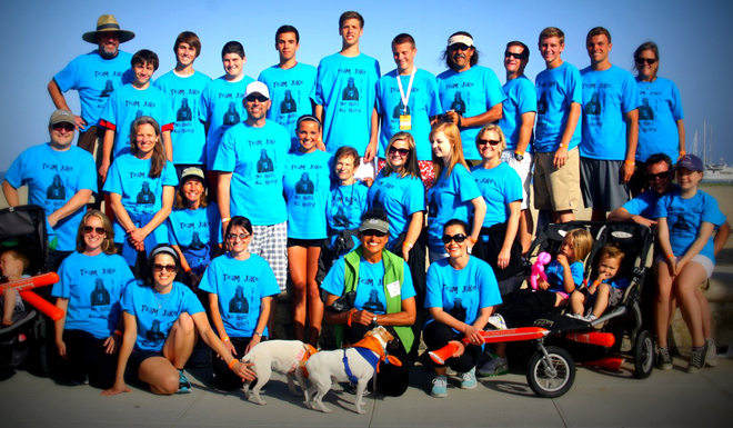 no guts no glory crohns disease team photo