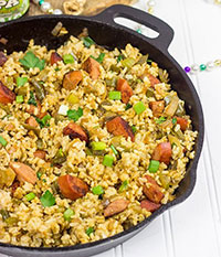 mardi gras dirty rice