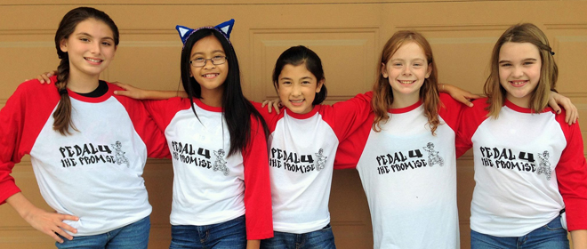 pedaling for the promise