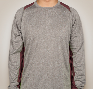 Sport-Tek Long Sleeve Heather Colorblock Performance Shirt