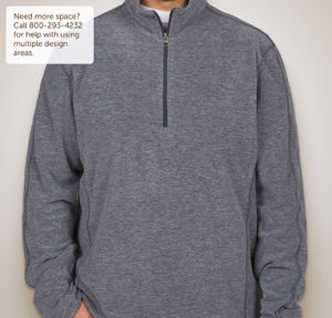 port-authority-heather-12-zip-microfleece-pullover