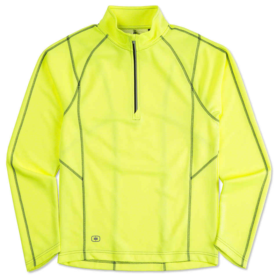 ogio-endurance-reflective-heather-performance-14-zip-pullover