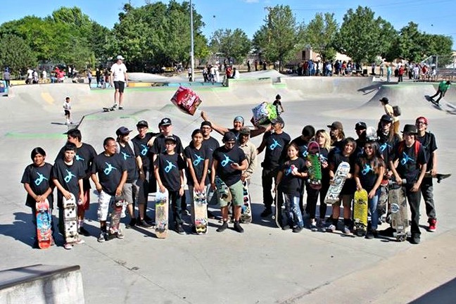 Skateboarding