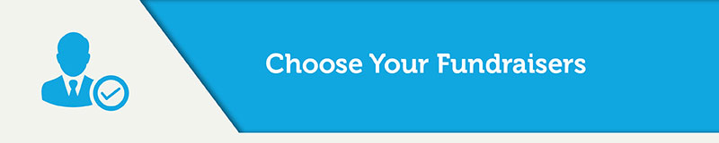 Choose your peer-to-peer fundraising teams