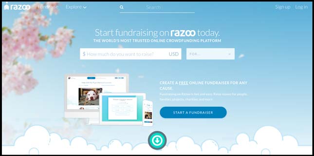 To learn more about this GoFundMe alternative check out the Razoo website. 
