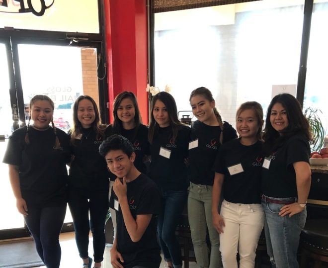 nail salon employees