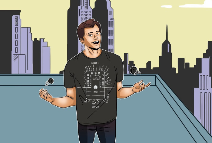 Spider-Man Wearing Retro Radio T-shirt