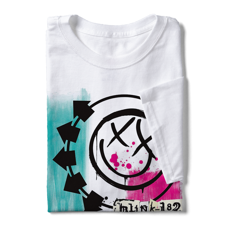 Blink-182 logo t-shirt