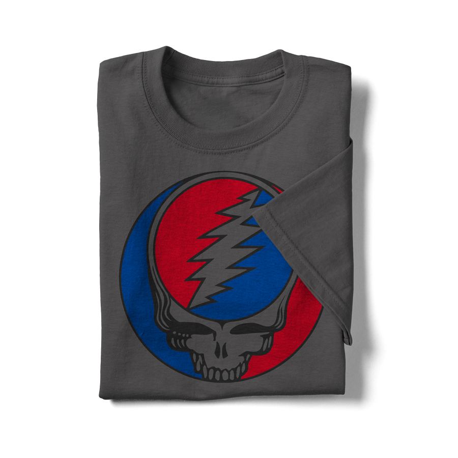 Grateful Dead Lightning Skull t-shirt