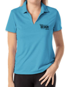 The Nike Dri-FIT Micro Pique Performance Polo 2.0 in Tidal Blue is perfect for an effortless business casual look.