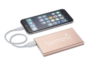 The Laser Engraved pep 4,000 mAh Power Bank will keep your new employee's devices charged wherever they are whenever they need it.