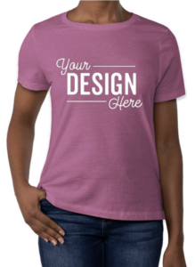 Magenta is the Color of the Year in 2023! Feel confident that you're on-trend with this Bella + Canvas Women's Jersey T-shirt in Heather Magenta. 