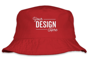 The Sportsman Bio-Washed Bucket Hat in Red is both nostalgic and comfortable! 