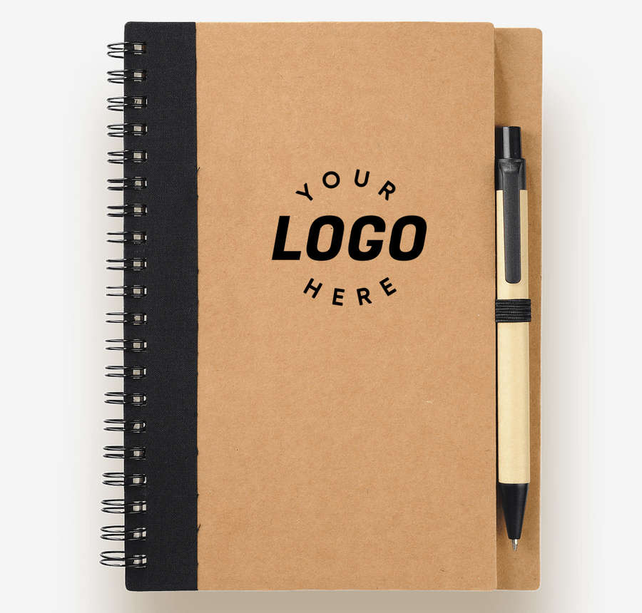 Eco Spiral Notebook with Pen