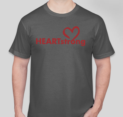 HEARTstrong Fundraiser - unisex shirt design - front