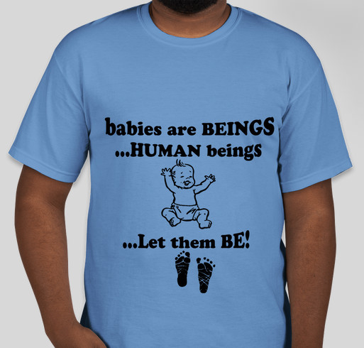 BABY LIFE SUPPORT Fundraiser - unisex shirt design - front