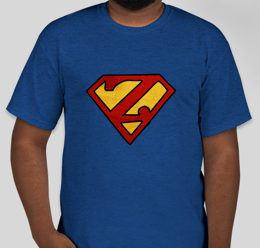 SuperZ Fundraiser - unisex shirt design - front