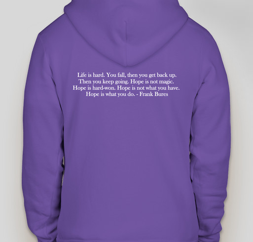Team Tara 2019 Fundraiser - unisex shirt design - back