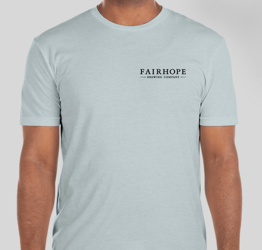 Drink Local and Support Local with Fairhope Brewing Fundraiser - unisex shirt design - back
