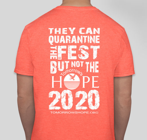 Tomorrow's Hope - MISSION ESSENTIAL - TShirt Fundraiser Fundraiser - unisex shirt design - back