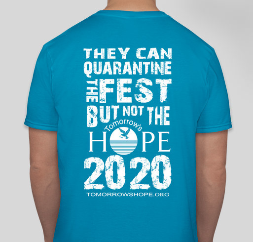 Tomorrow's Hope - MISSION ESSENTIAL - TShirt Fundraiser Fundraiser - unisex shirt design - back