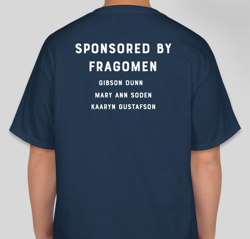 Fragomen Move More Challenge Fundraiser - unisex shirt design - back