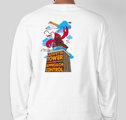 LFT NATCA DRC Fundraiser Fundraiser - unisex shirt design - back