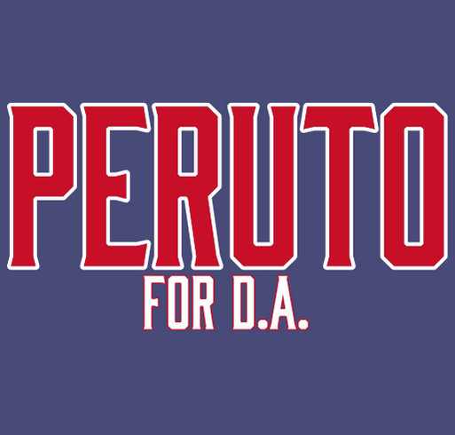 "ENOUGH is ENOUGH", PERUTO for PHILADELPHIA D.A. shirt design - zoomed