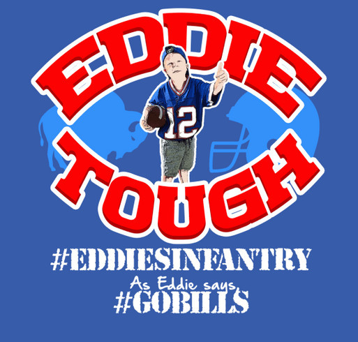 Eddie Tough shirt design - zoomed