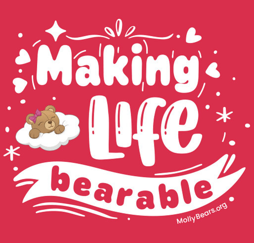 Molly Bears - Rocker Tank "Making Life Bearable" shirt design - zoomed