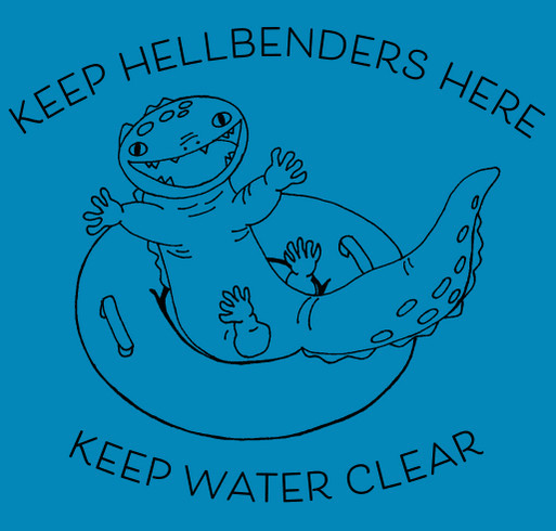 5th Grade Snorkeling Adventure: Help the Hellbenders, Help the Students shirt design - zoomed