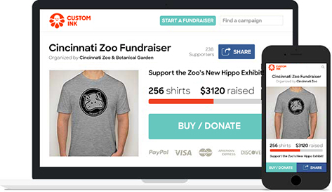 Louisville Zoo: Fitz Tribute Shirts Custom Ink Fundraising