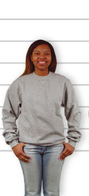 CustomInk Sizing Line-Up Champion Crewneck Sweatshirt - Standard Sizes