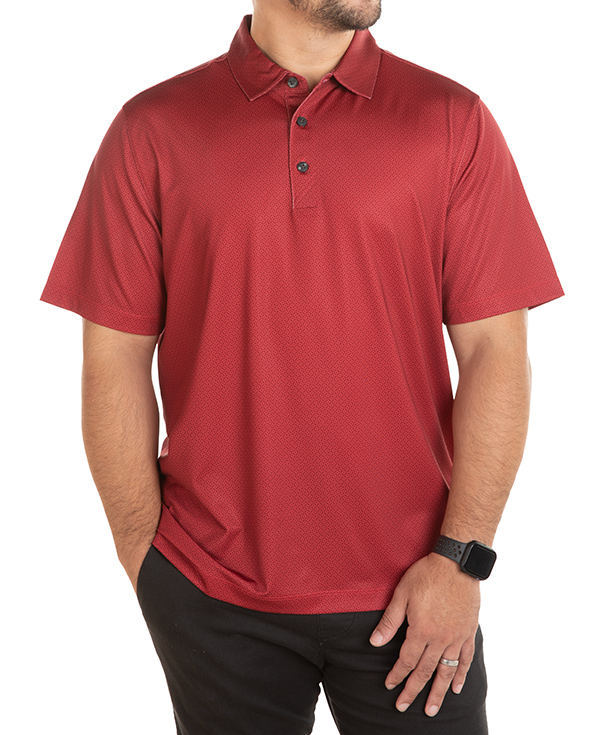 CustomInk Sizing LineUp for Cutter & Buck Pike Eco Tonal Geo Print UPF