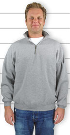 Custom Ink Quarter Zip Size Chart