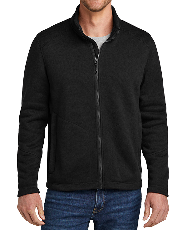 CustomInk Sizing LineUp for Port Authority Arc Sweater Fleece Jacket