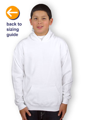 Gildan 50 50 Hoodie Size Chart