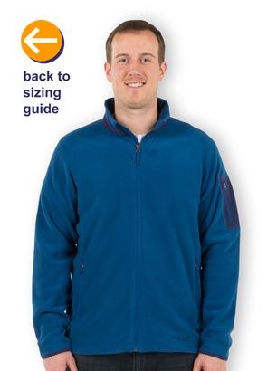 marmot jacket sizing