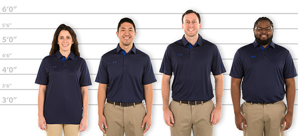 under armour polo sizing