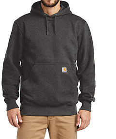 CustomInk Sizing Line-Up for Carhartt Rain Defender Paxton Heavyweight ...