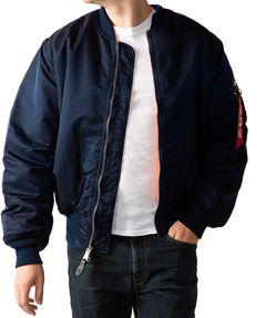 CustomInk Sizing Line-Up for Alpha Industries MA-1 Flight Jacket ...