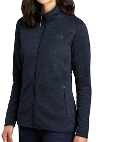 north face ladies skyline full zip fleece jacket