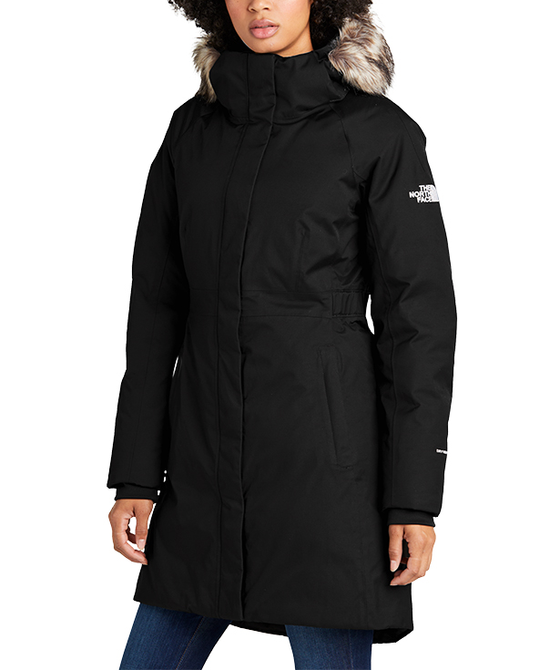 CustomInk Sizing Line-Up for The North Face Women's Arctic Down ...