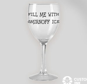 8.5 oz. Wine Glass — Clear