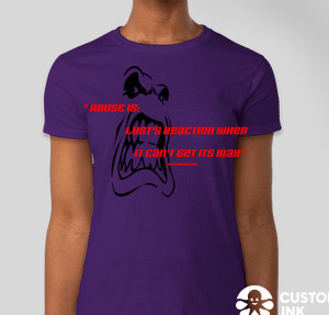 Gildan Ultra Cotton Women's T-shirt — Purple