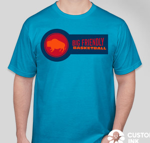 Gildan Lightweight Jersey T-shirt — Caribbean Blue