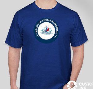 Gildan Lightweight Jersey T-shirt — Royal Blue