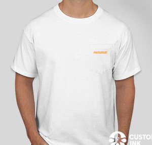 Hanes Beefy-T Pocket T-shirt — White